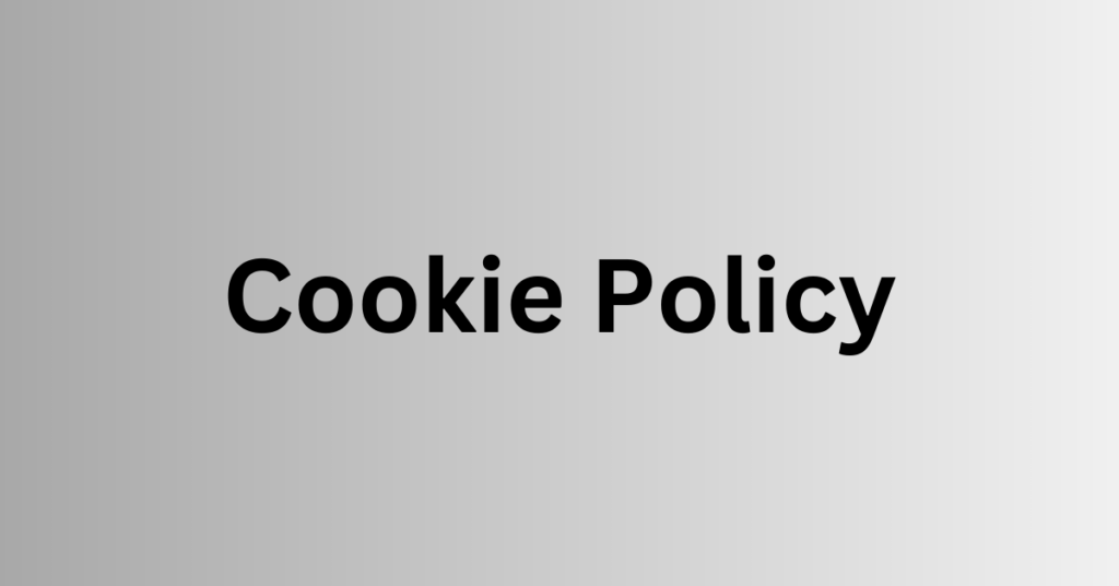 Cookie Policy