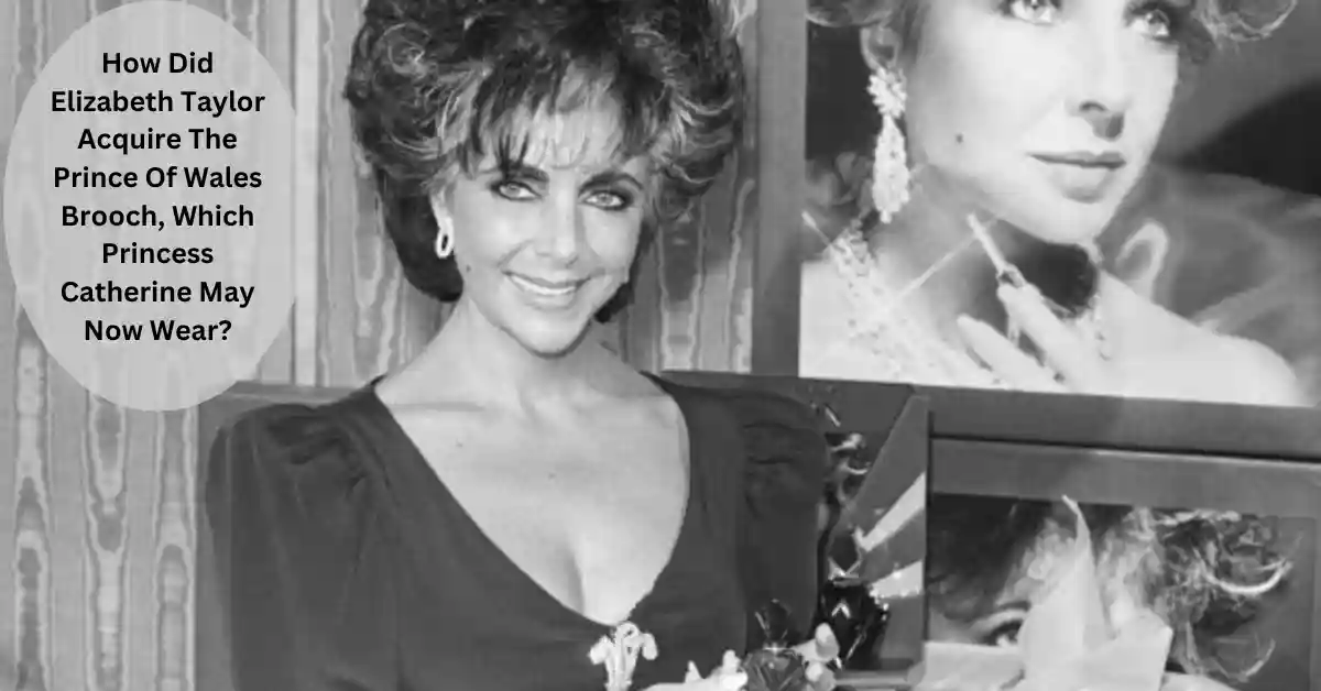 How Did Elizabeth Taylor Acquire The Prince Of Wales Brooch, Which Princess Catherine May Now Wear?